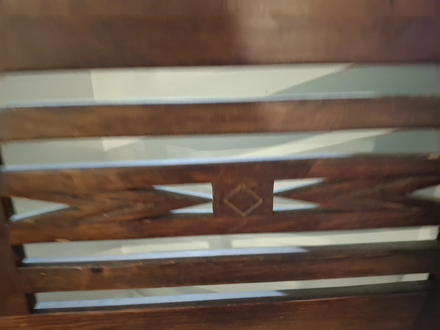 Wooden Bench with Cushion - photo 2