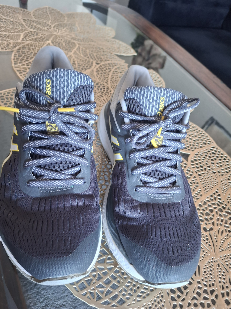 Asics Gel-Cumulus 20 Running Shoes - Grey/Yellow - photo 3