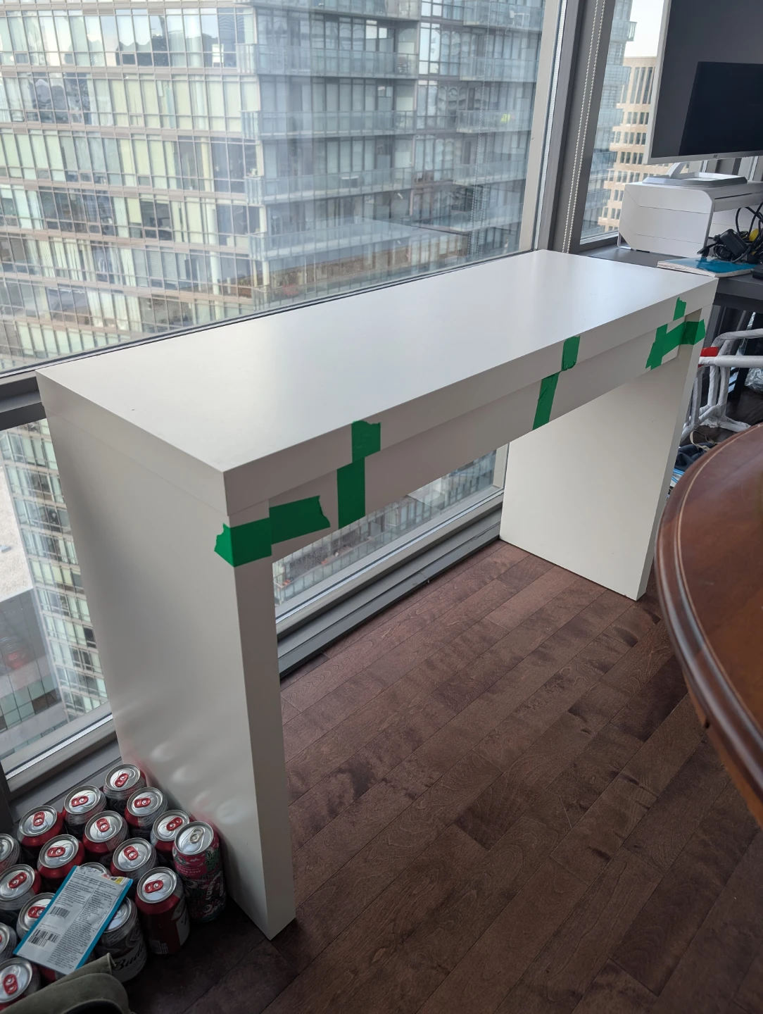 IKEA MALM White Dressing Table