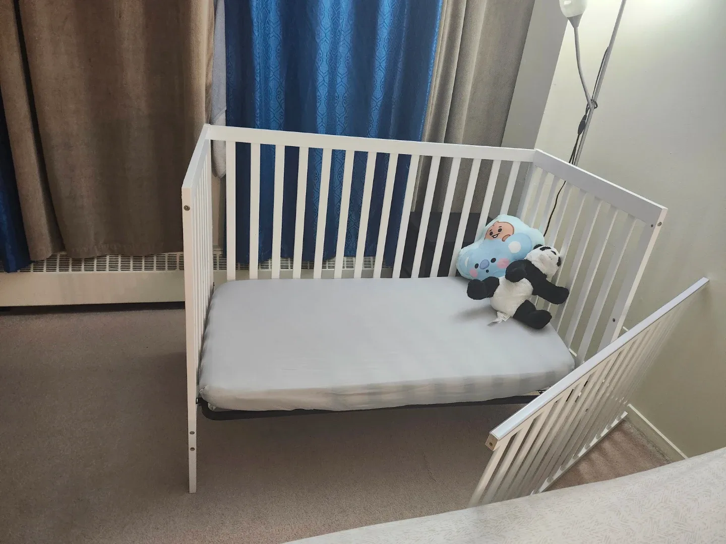 White Baby Crib