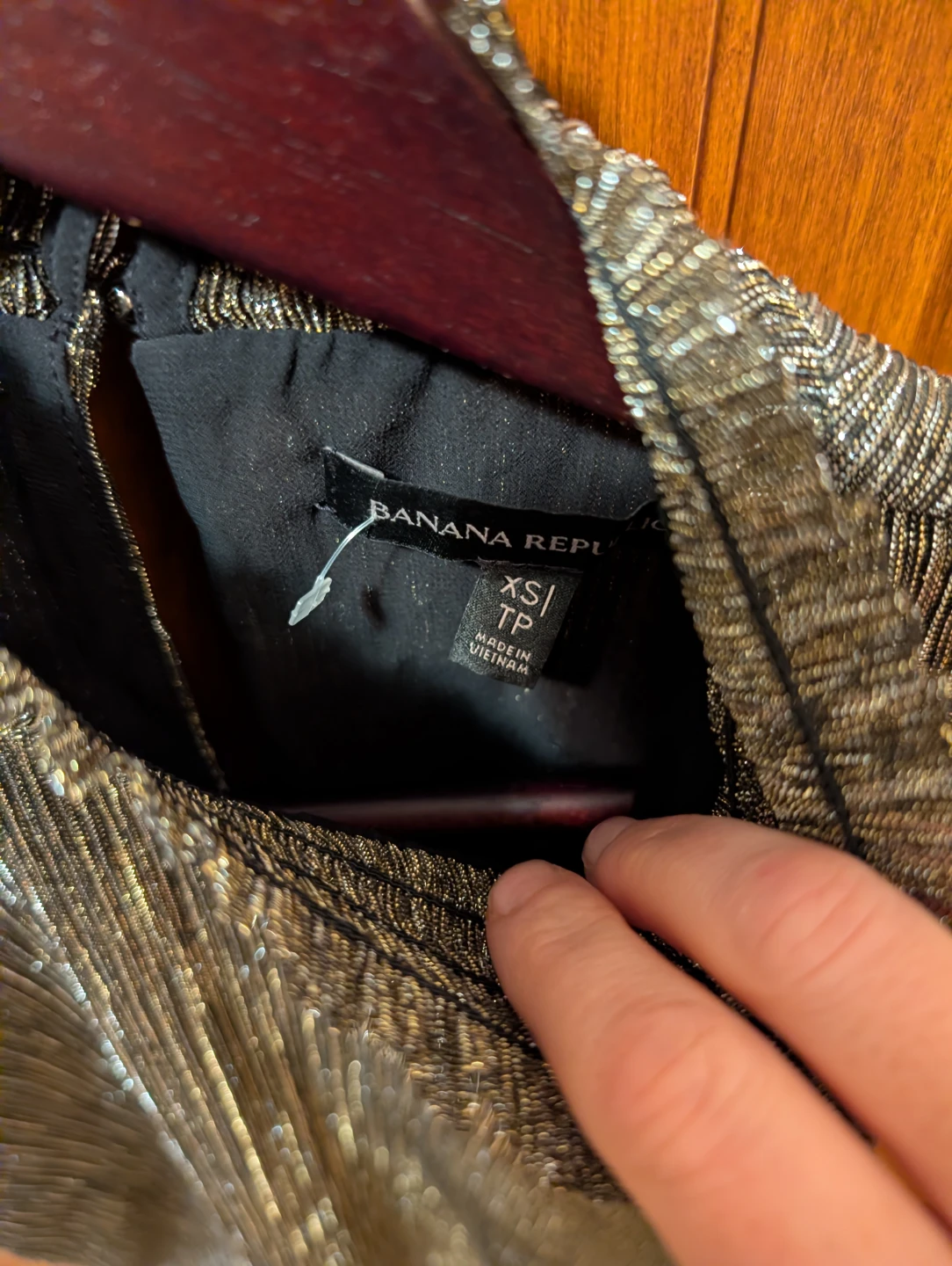 Banana Republic Metallic Top - XS - photo 3