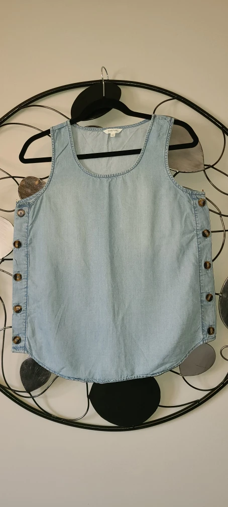 Signature Denim Tank Top - Sz. S/P