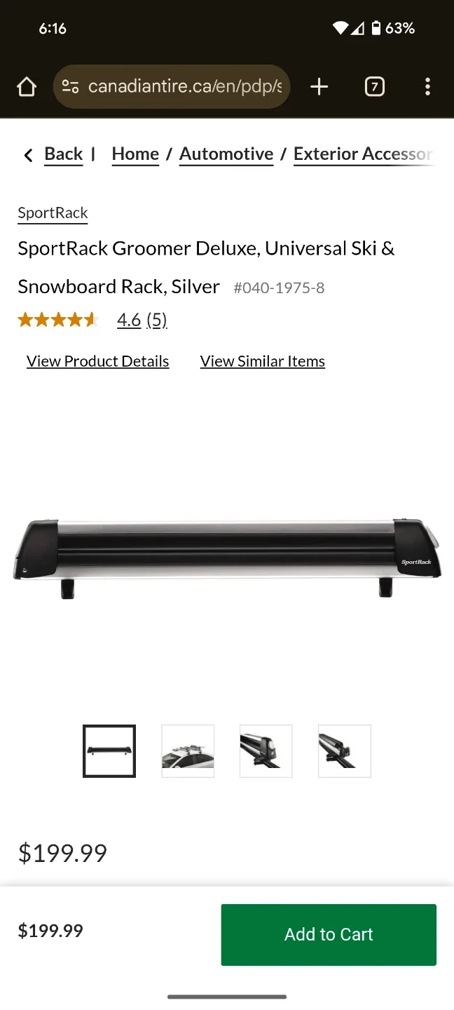 SportRack Ski & Snowboard Rack image indicator(3)