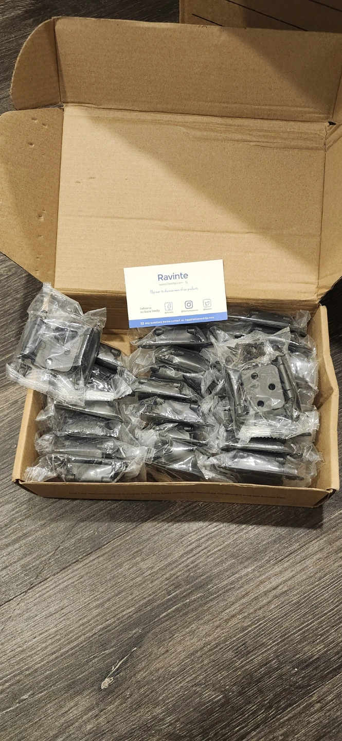 Ravinte Cabinet Hardware Hinges - New in Box!