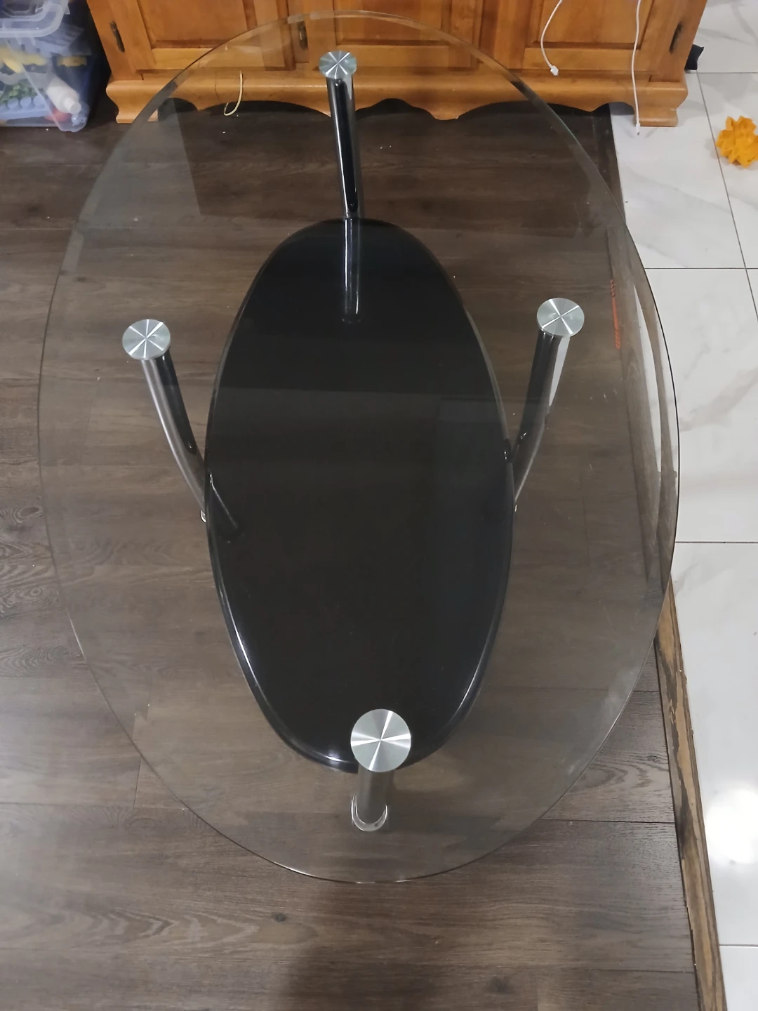 Glass Top Coffee Table