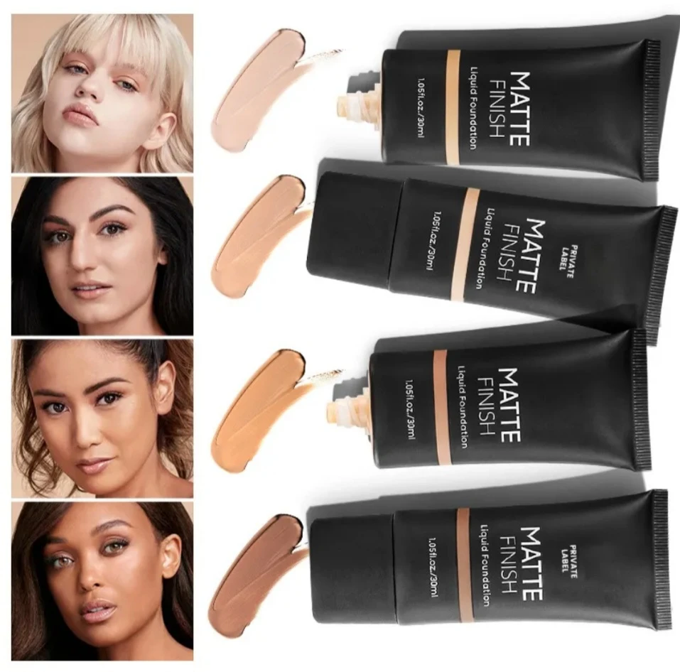 Private Label Matte Finish Liquid Foundation - photo 2