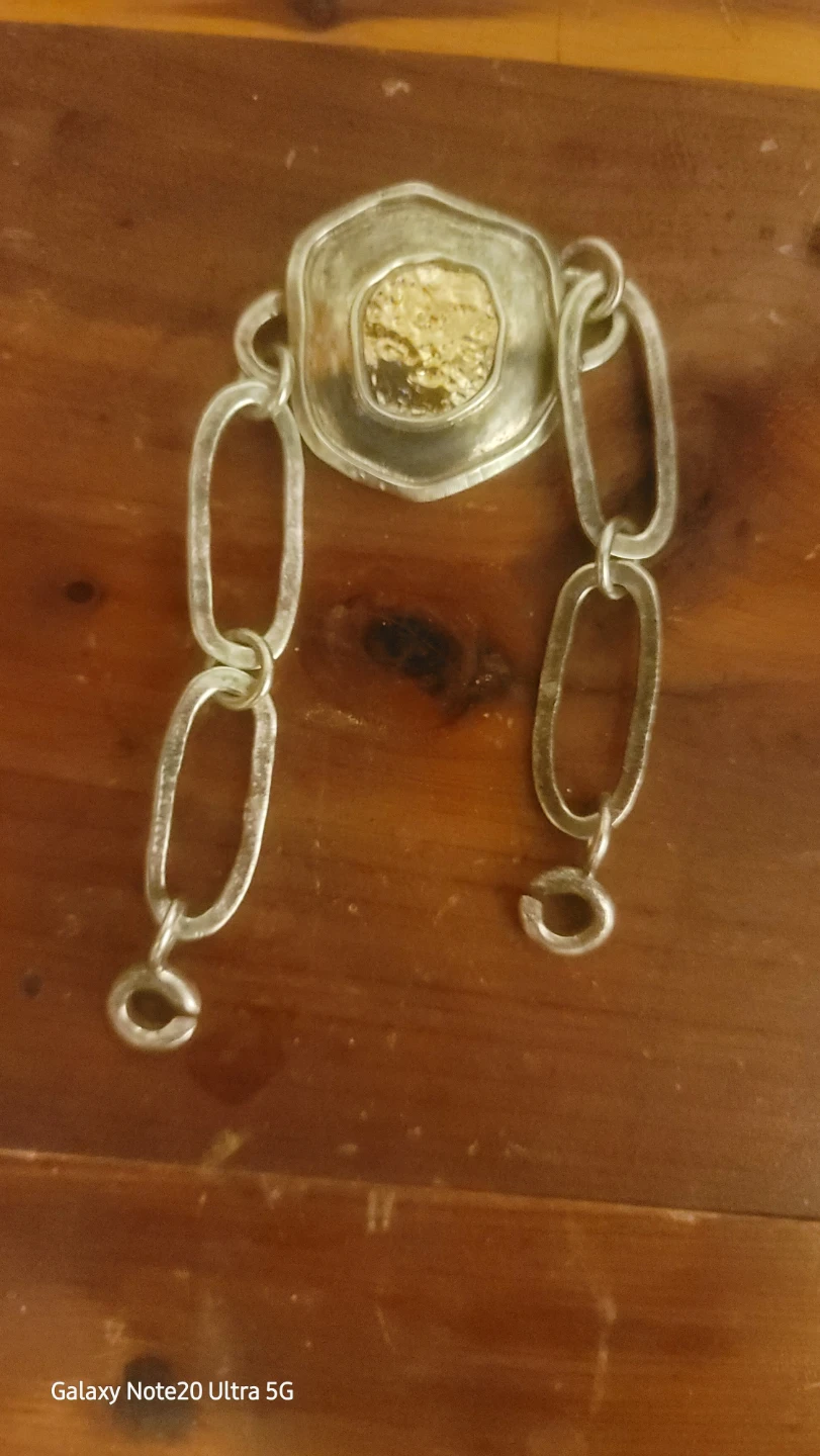 Silver & Gold Tone Link Bracelet - photo 4