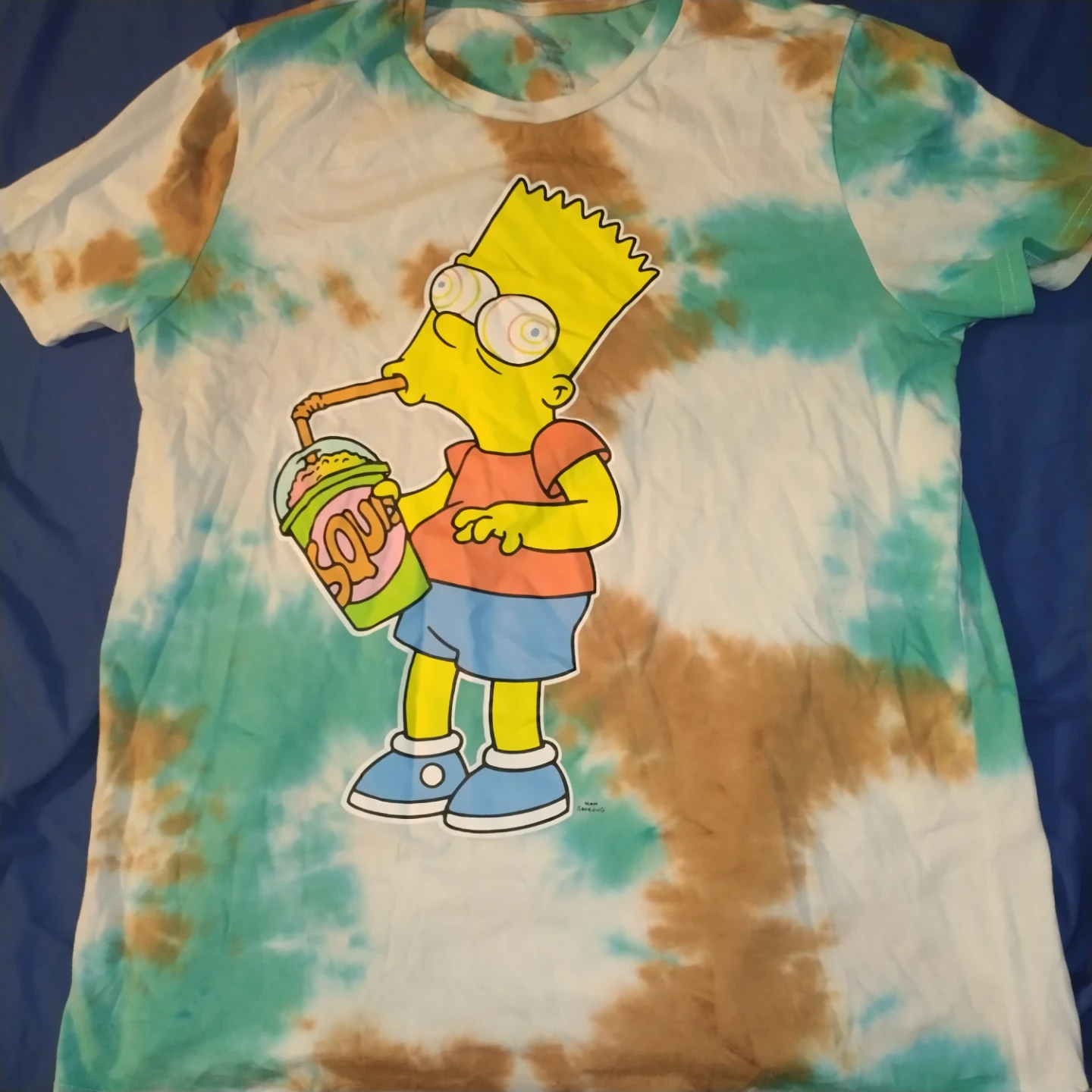 Bart Simpson Tie Dye T-Shirt