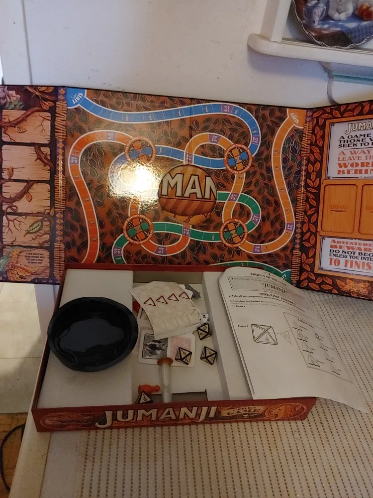 Jumanji Board Game by Cardinal - 5+