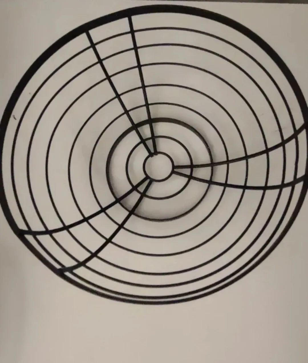 Wire Fruit Metal Basket W. 11inches # Cleanout image indicator(3)