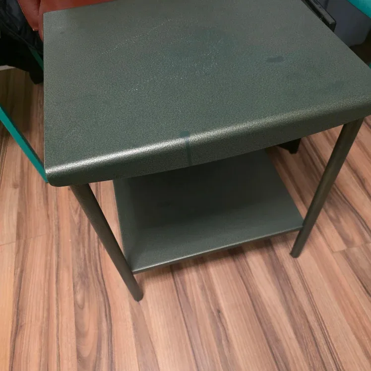 Green Side Table with Shelf image indicator(4)
