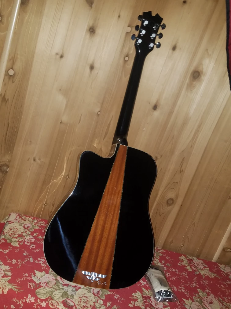 Keith Urban Signature Acoustic Guitar - Black - photo 5