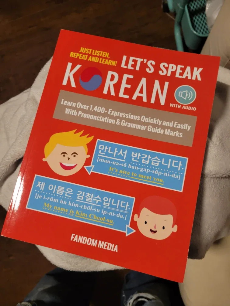 Let's Speak Korean - Language Learning Book #Cleanout