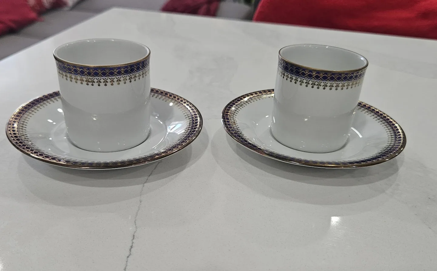 Vintage Bareuther Waldsassen Espresso Cups & Saucers Set