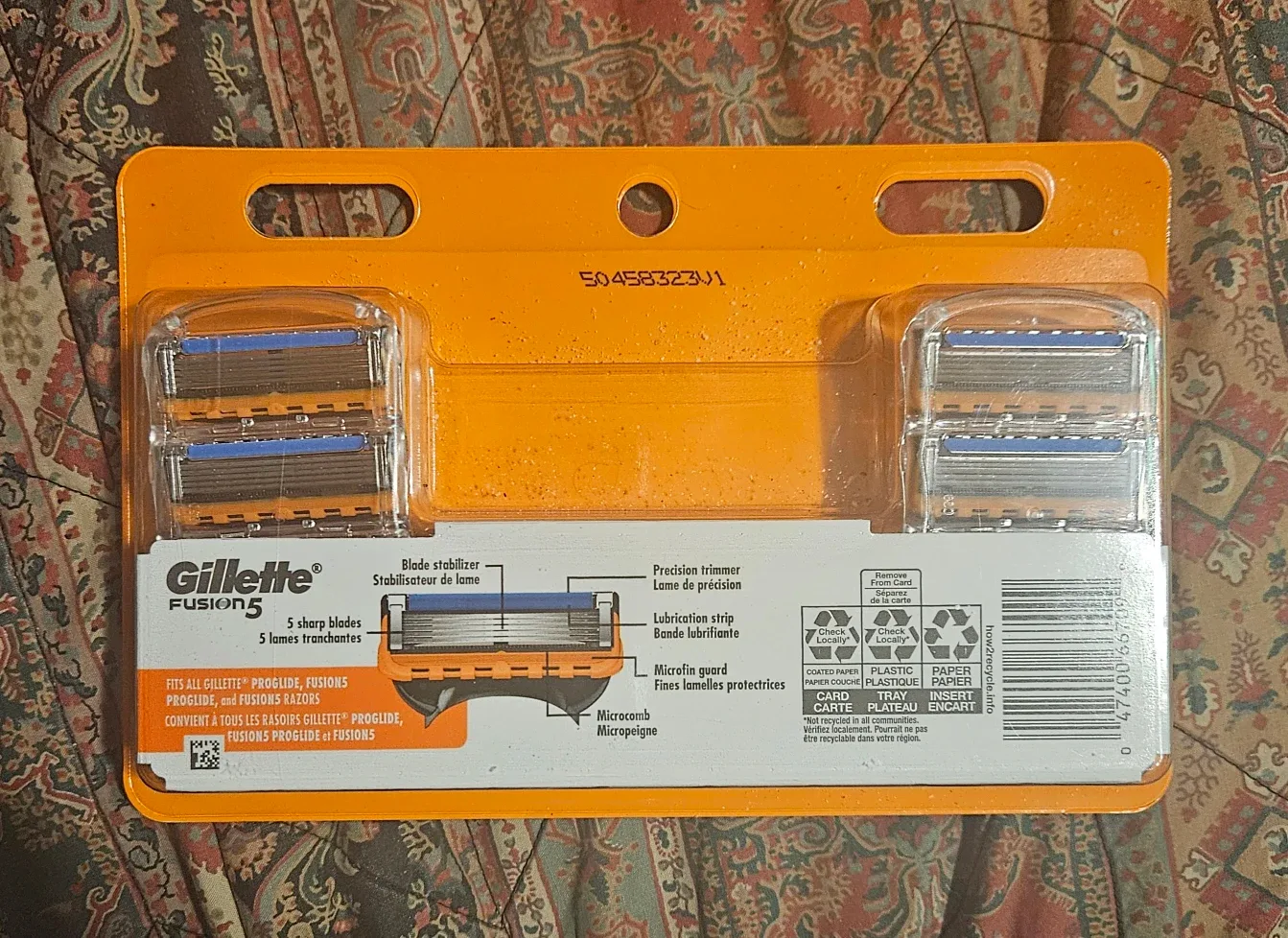 Gillette Fusion5 Razor Blade Refills