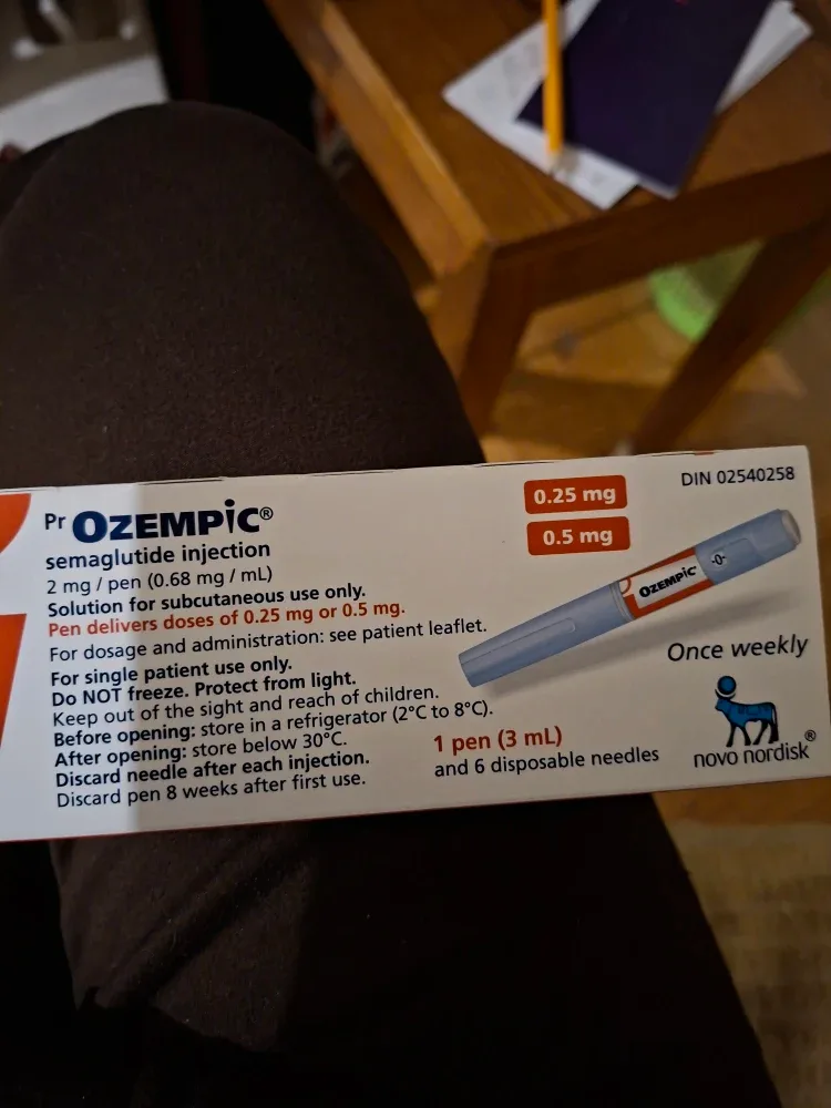 Ozempic Semaglutide Injection 0.25mg/0.5mg, Exp April/2028