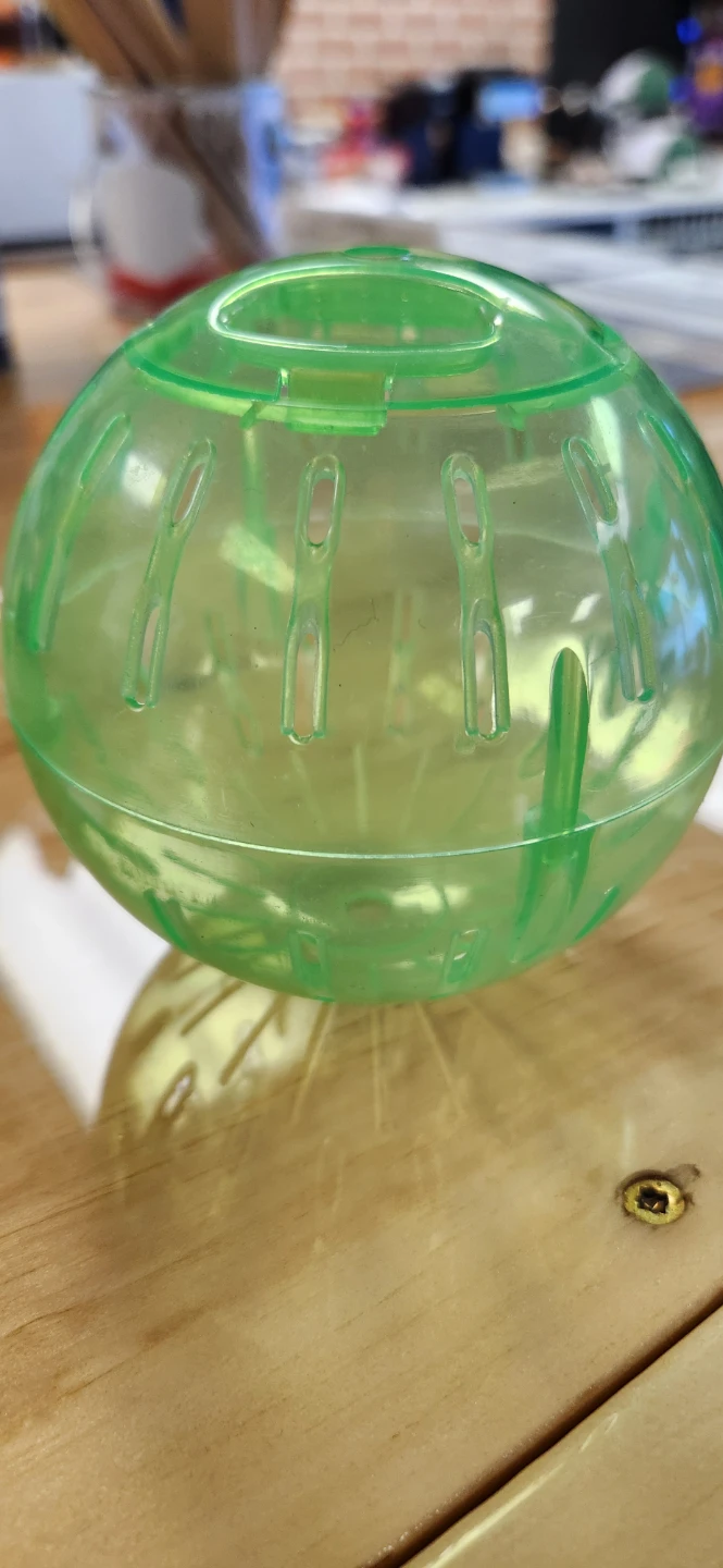 Green Hamster Exercise Ball