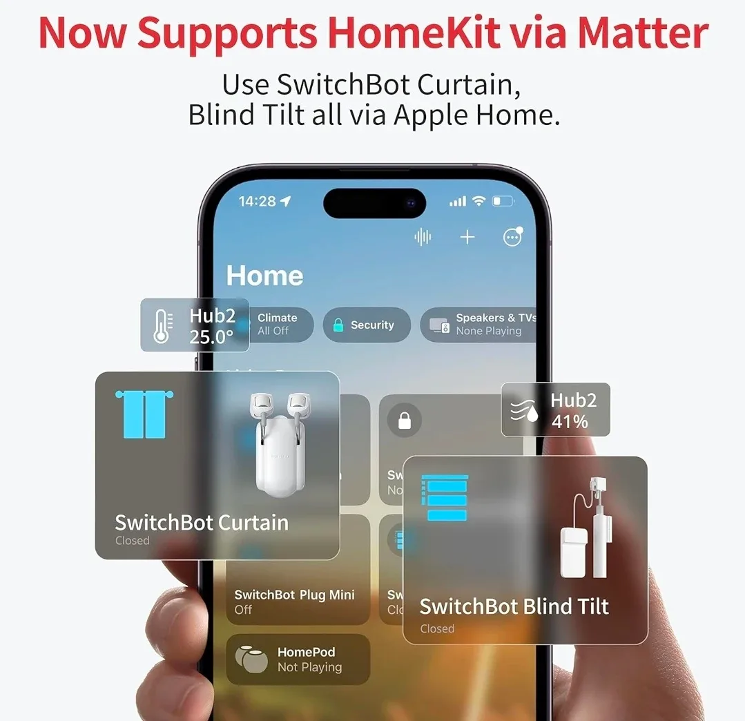 SwitchBot Hub 2 - 4-in-1 Smart Home Hub image indicator(5)