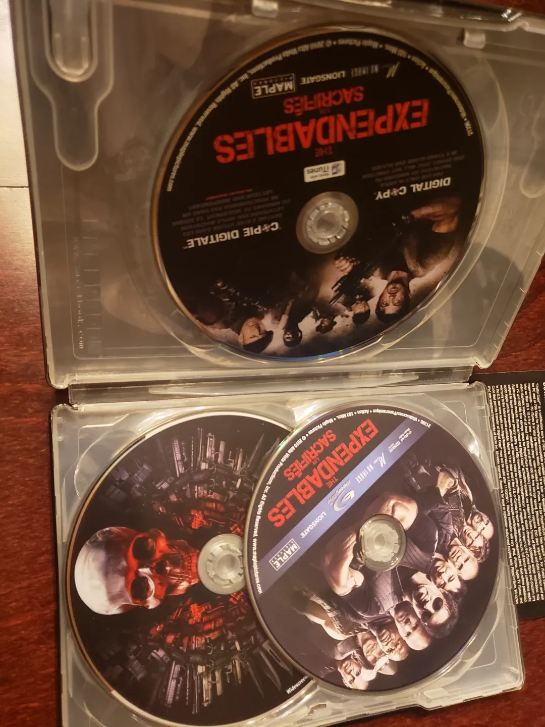 The Expendables Sacrifices Blu-ray steel book image indicator(2)
