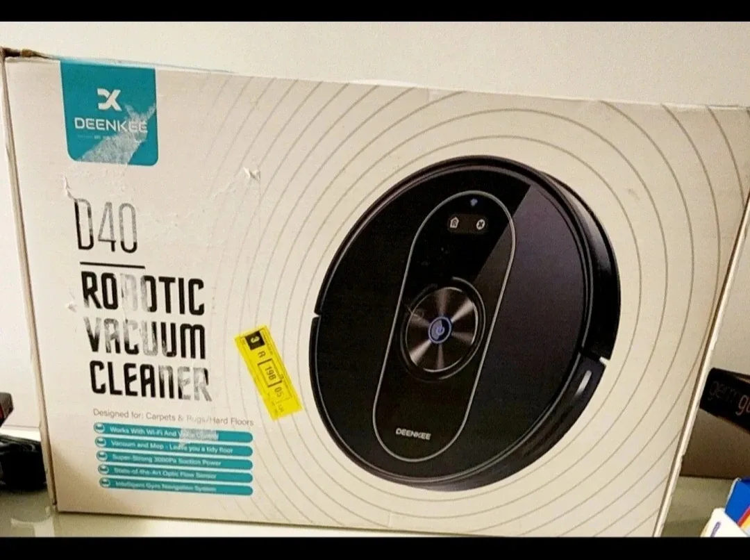 DEENKEE D40 Robotic Vacuum Cleaner - New in Box!