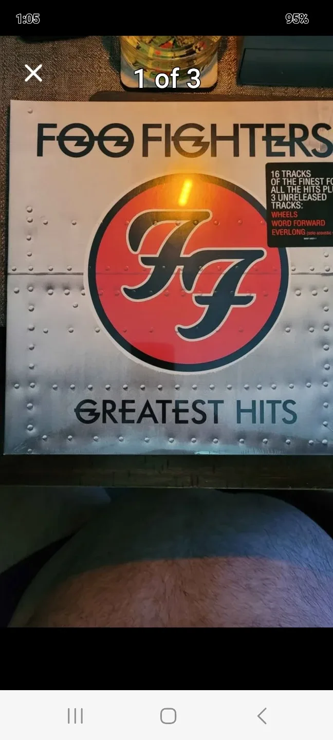 Foo Fighters Greatest Hits Vinyl Record