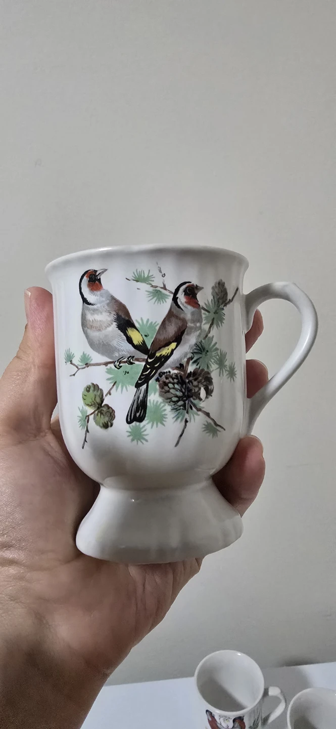 Set of 4 Bird Design Coffee/Tea Mugs - photo 3