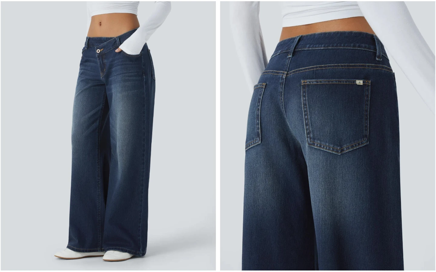 Halara Flex Demin Baggy Jeans XS