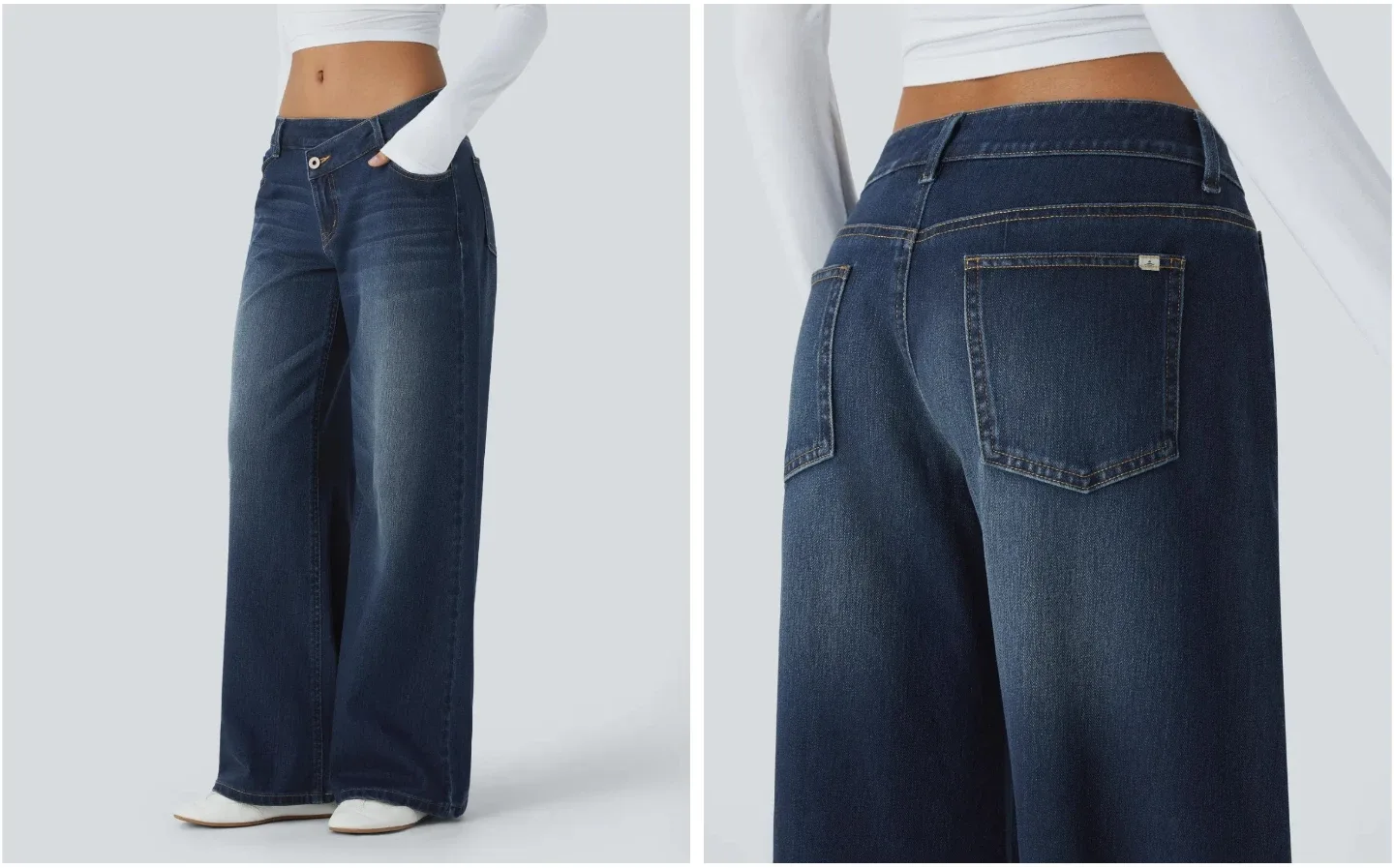 Halara Flex Demin Baggy Jeans XS