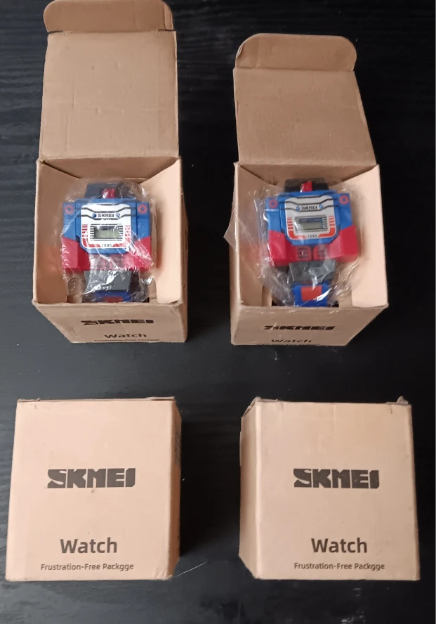 Skmei transforming toy watches (EACH)