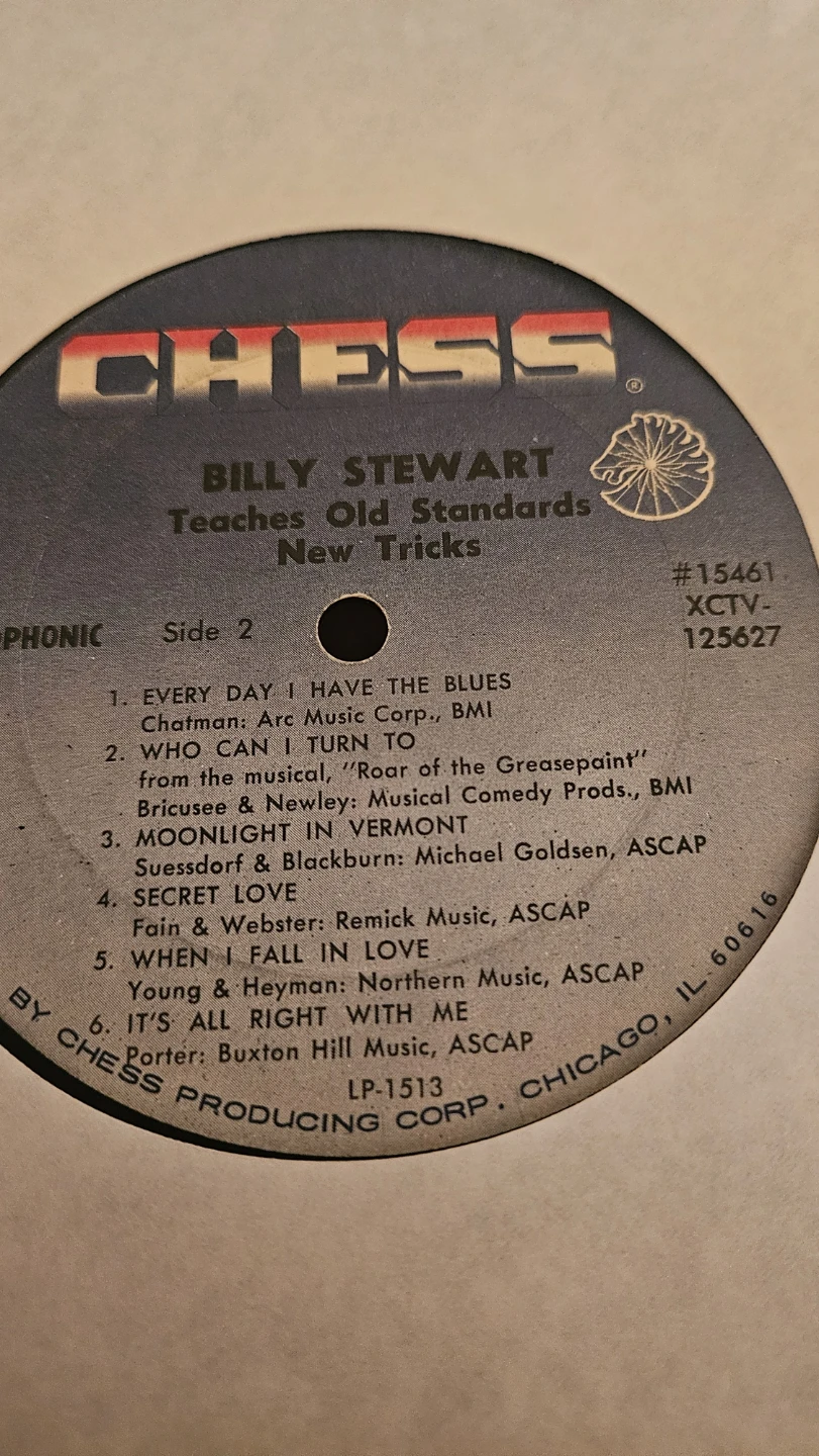Billy Stewart Teaches Old Standards New Tricks Vinyl Record - photo 2