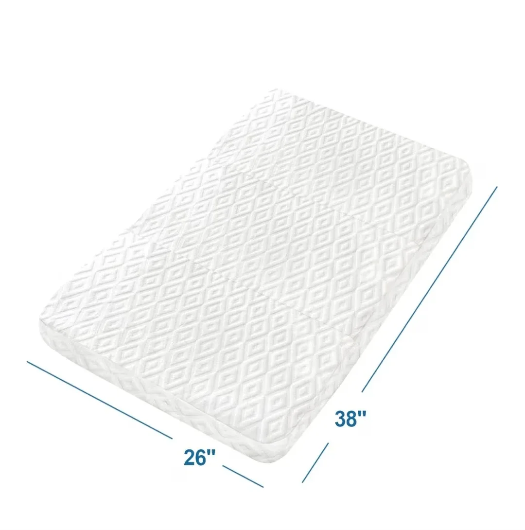 SpringSpirit Pack and Play Mattress Pad 38" x 26" image indicator(6)