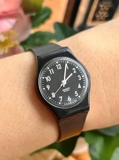 SWATCH WATCH Lady Black