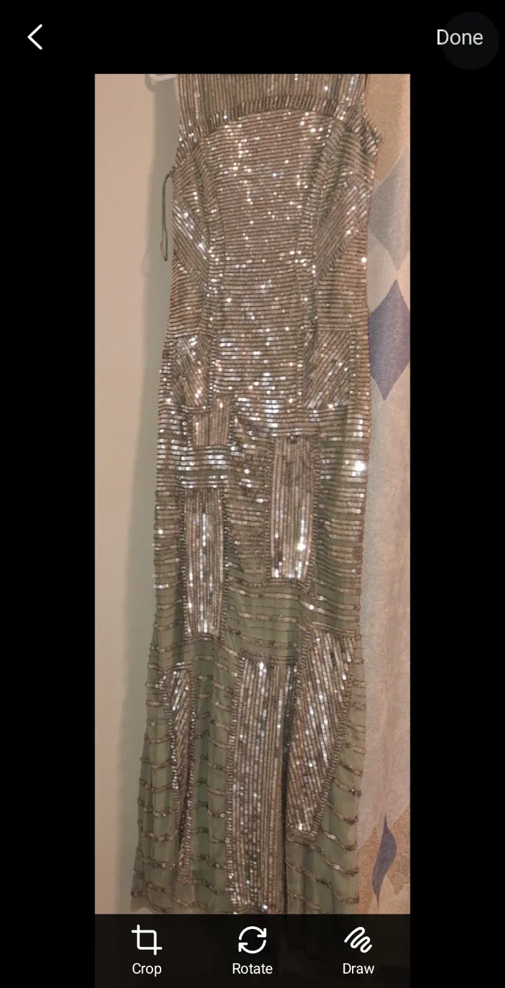 Theia Sequin Dress - Size 8