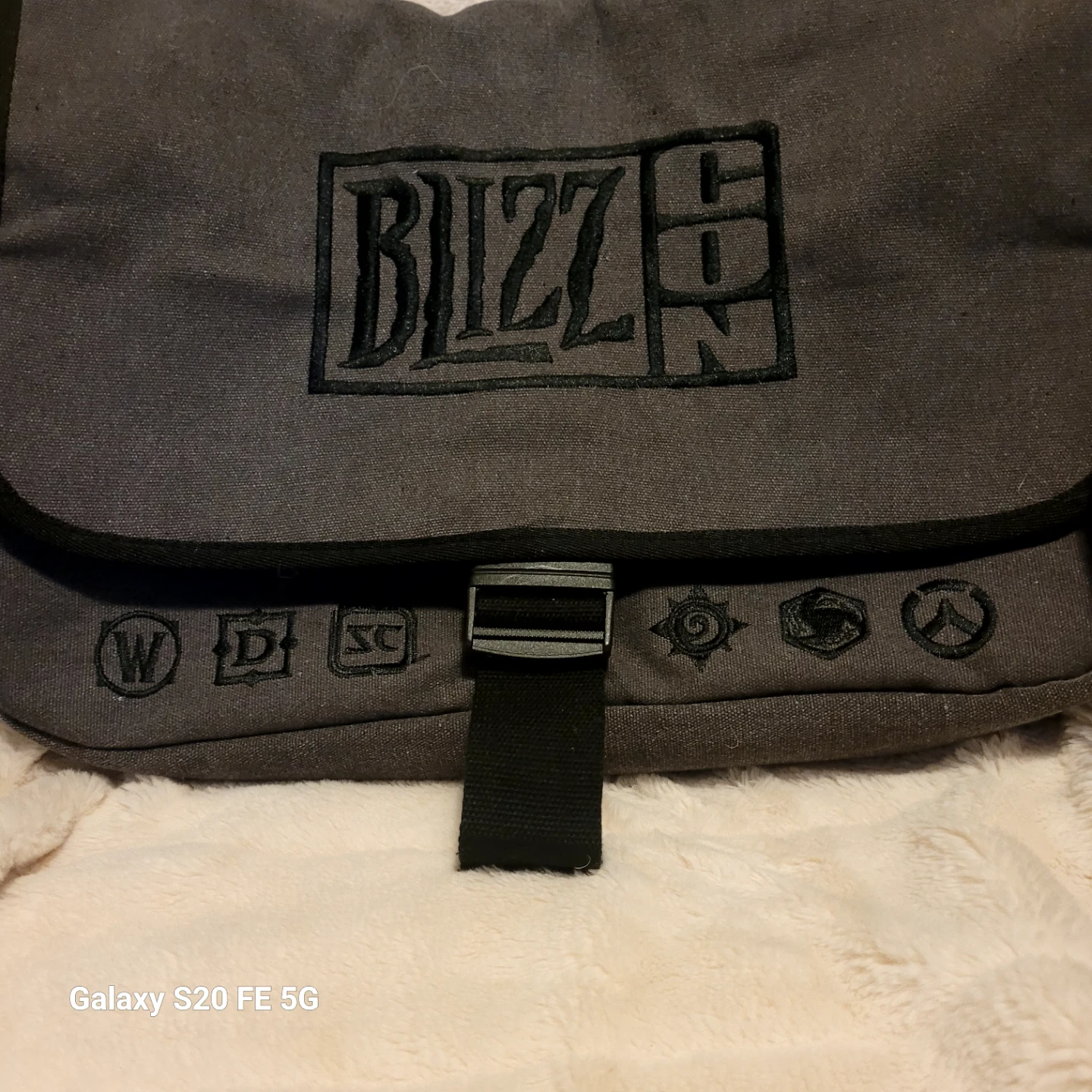 2015 BlizzCon Messenger Bag - Grey - photo 2