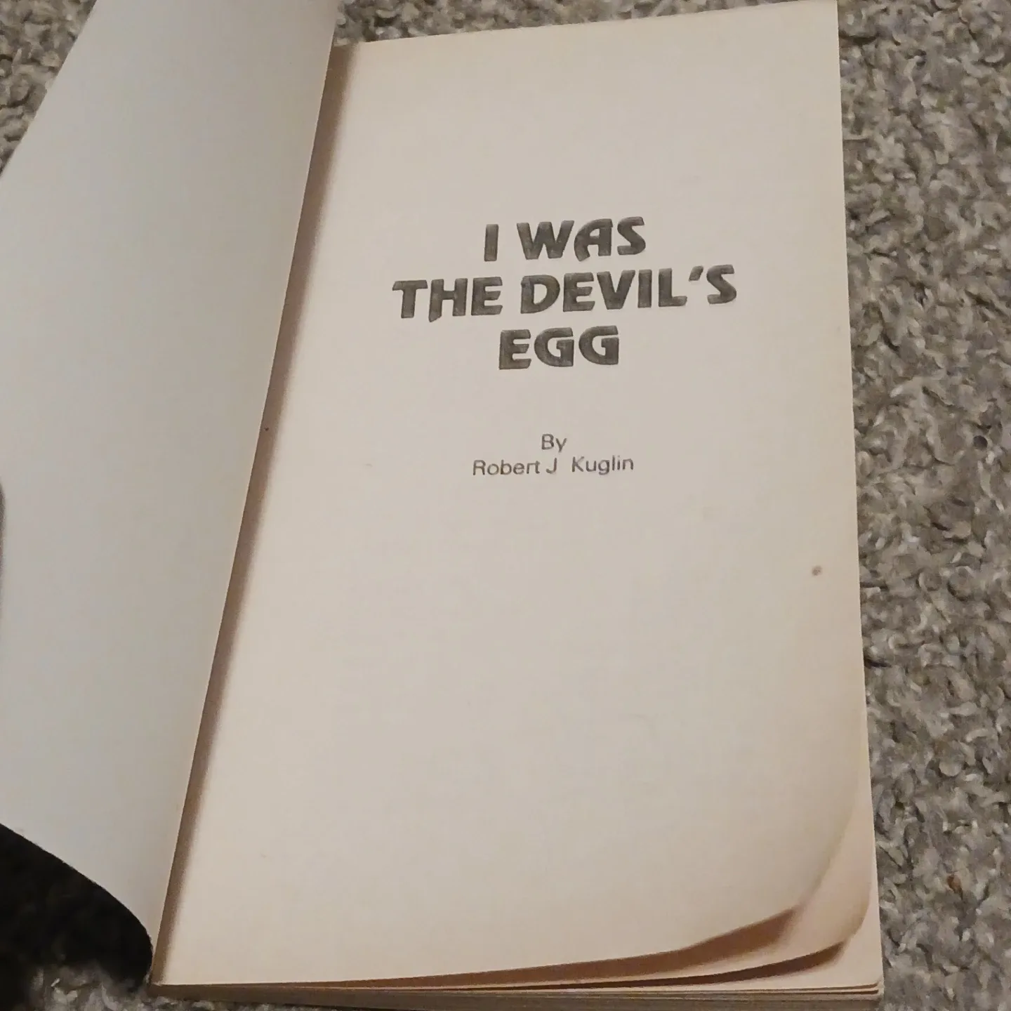 I Was The Devil's Egg by Robert J. Kuglin image indicator(2)