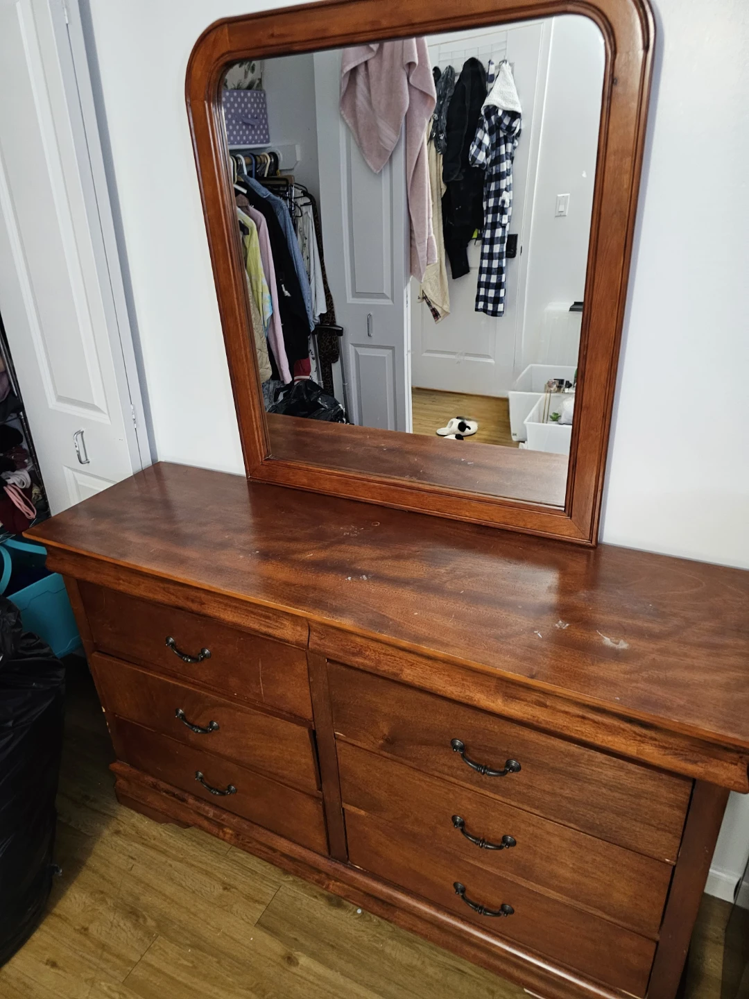 Old Wooden Dresser