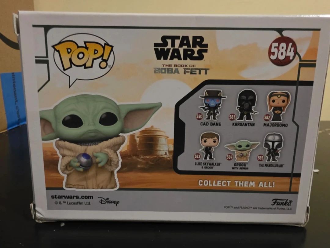 Funko POP! Star Wars Grogu with Armor Bobble head - photo 3