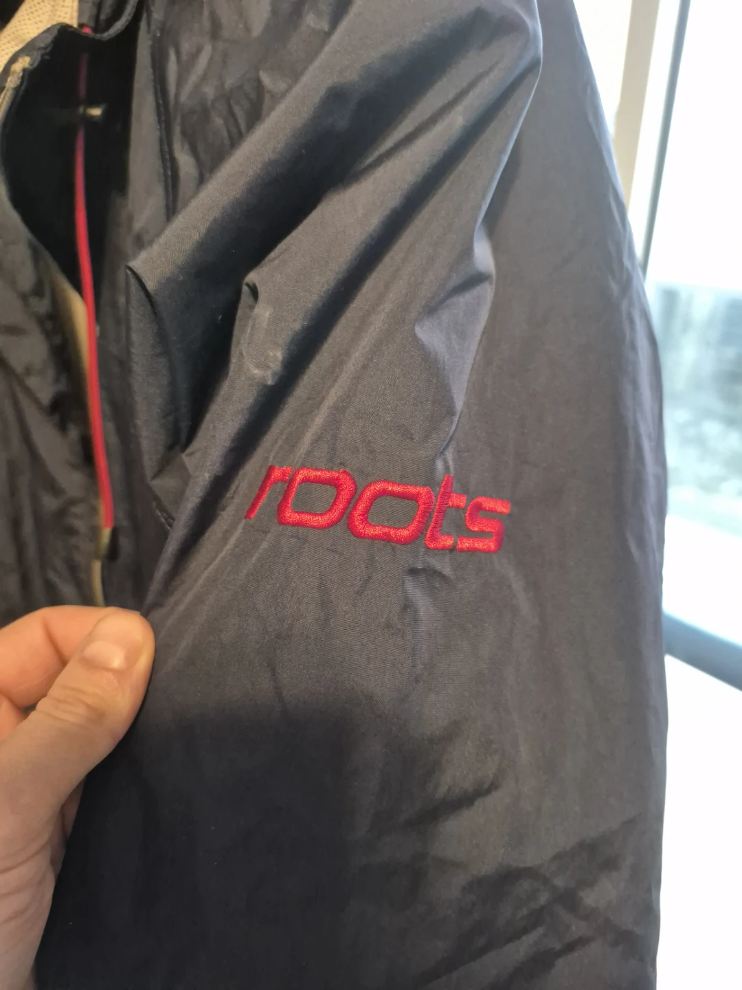 Roots Navy Blue Rain Jacket Vintage - XS - photo 4