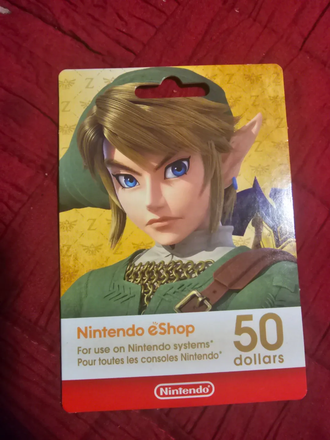 Nintendo eShop $50 Giftcard brand new