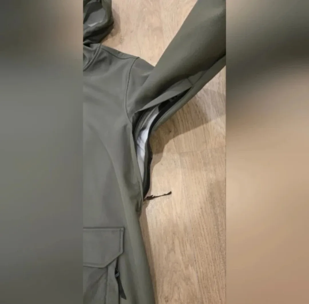 Men's DOPE Snow Green Hooded Jacket - XS image indicator(2)