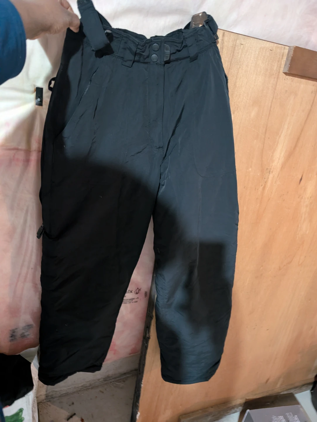 Misty Mountain Black Snow Pants - Size Ladies Large