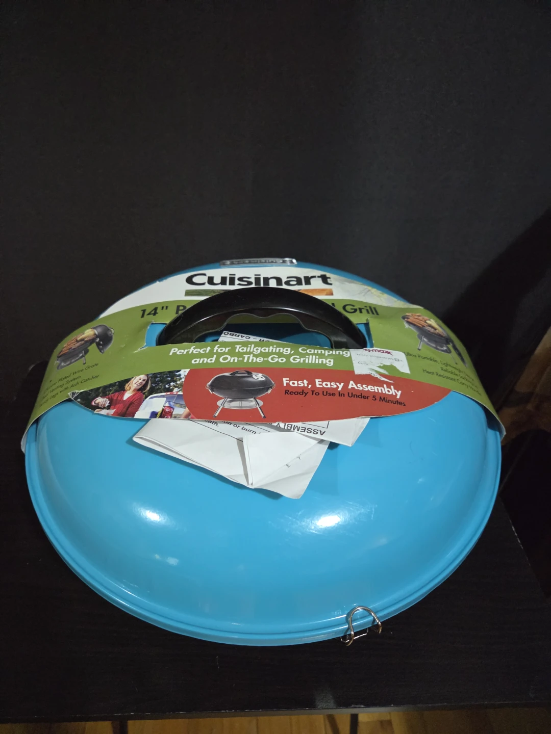 Cuisinart 14" Portable Charcoal Grill - NEW