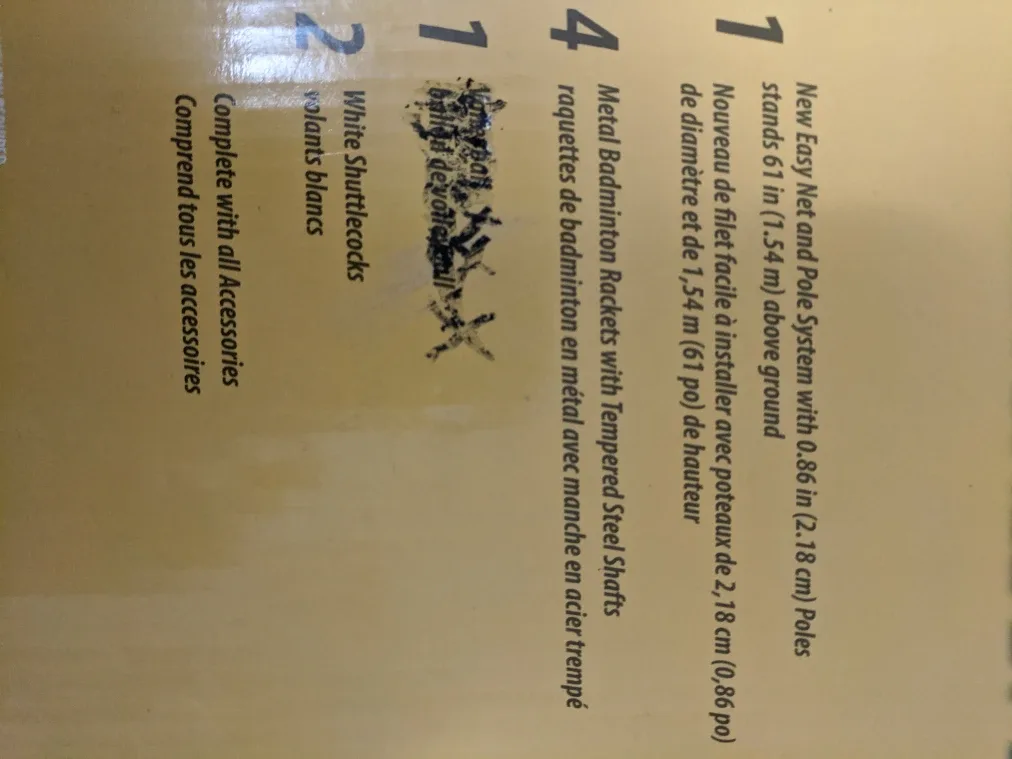 Sportime Badminton Set image indicator(4)