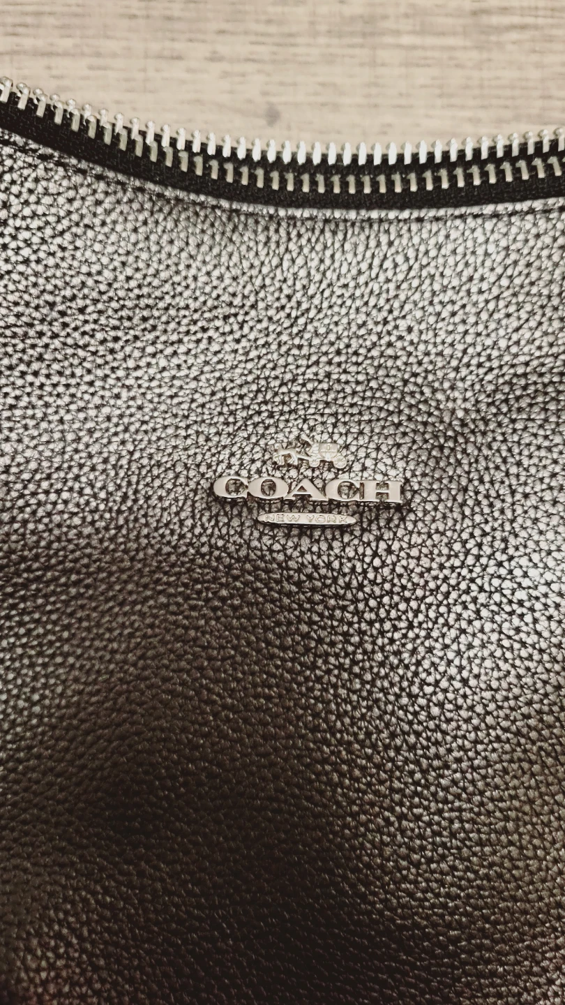 Coach Black Leather Shoulder Bag Like new - photo 3