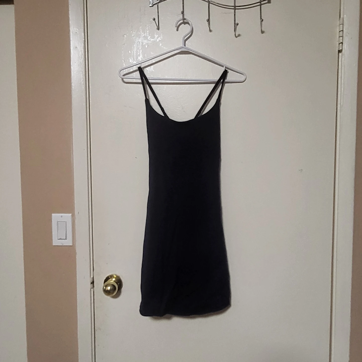 Black Mini Dress - Size Small