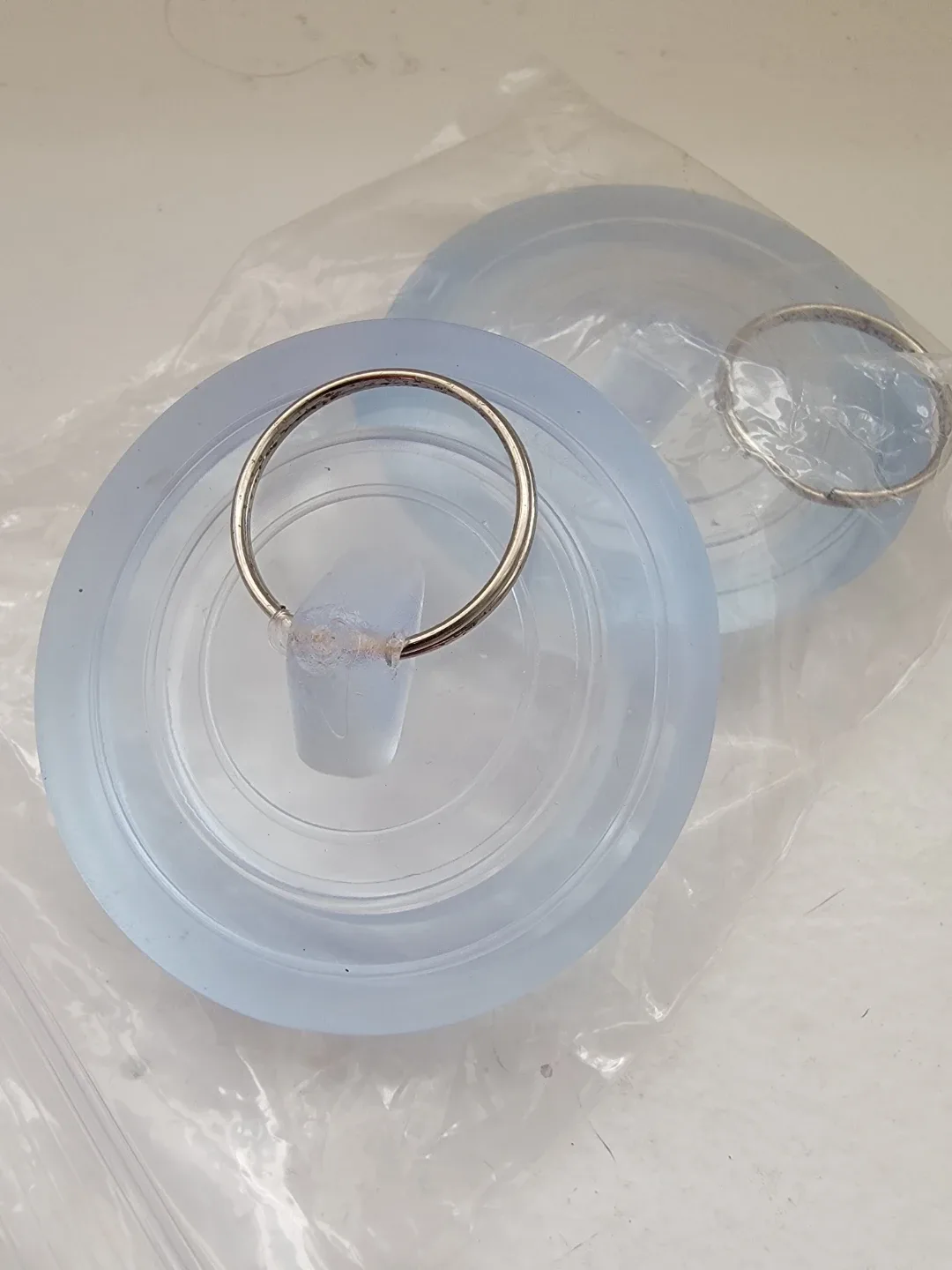 Transparent Rubber Sink or Bathtub Drain Stopper