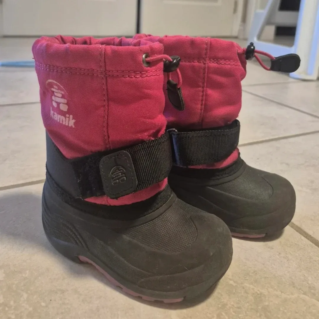 Kamik Rocket Rose Child Snow Boots - Size 8