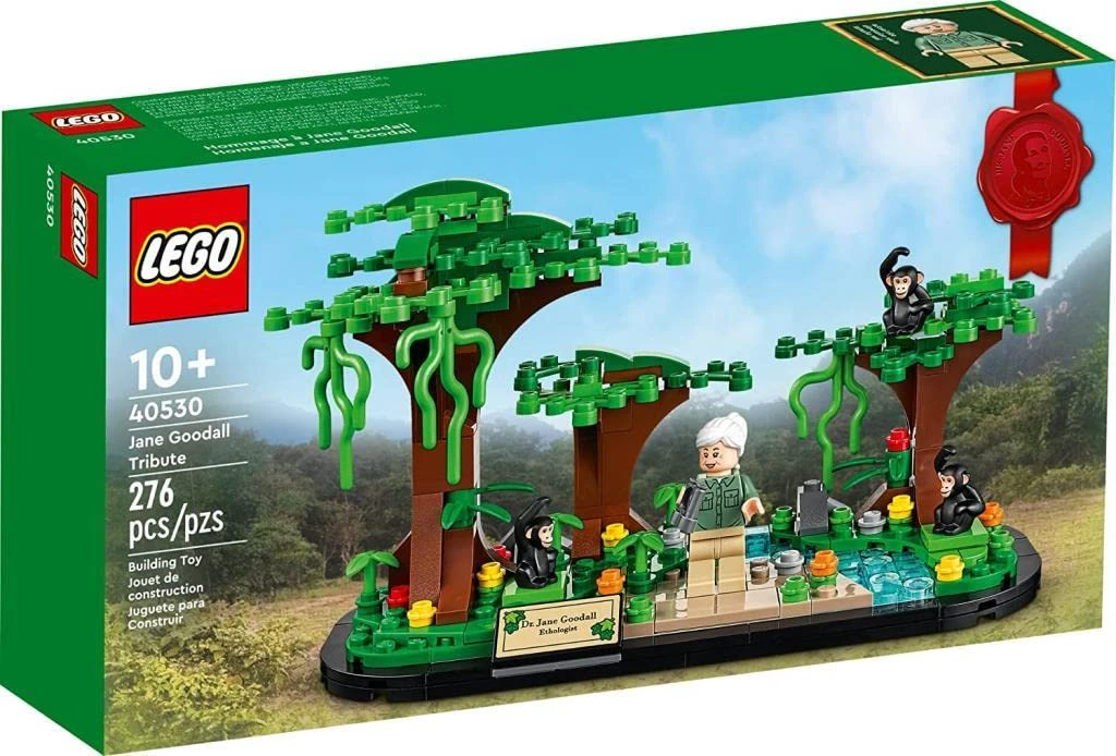 New LEGO 40530 Jane Goodall Tribute Set