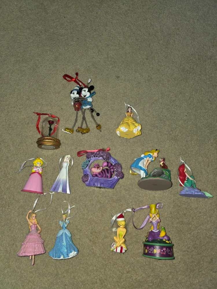 Disney Princess Christmas Ornaments