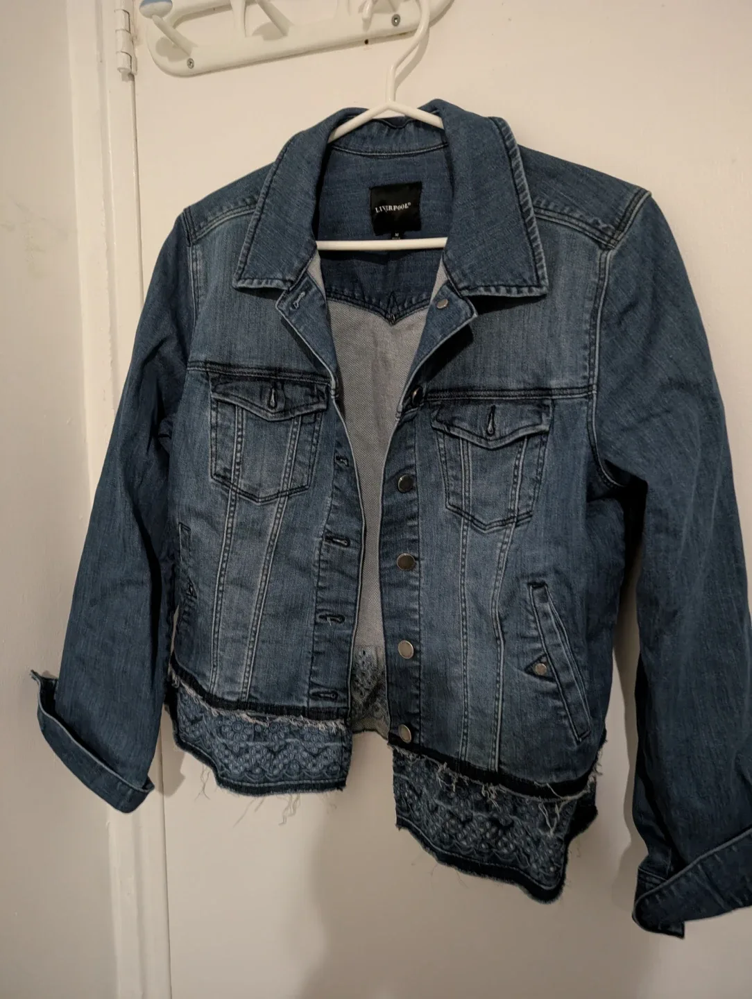 Liverpool Denim Jacket, Size M